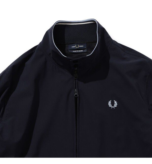BEAMS「【別注】FRED PERRY / ハリントンジャケット 25SS」|ブルゾン・スタジャン|