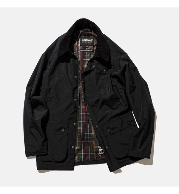 BEAMS PLUS「【別注】Barbour / BEDALE New Barbour Tech Classic Fit」|ブルゾン・スタジャン|BLACK