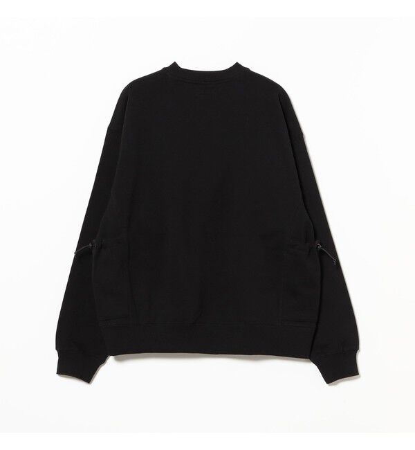 BEAMS「サイドポケット クルーネック スウェット」|スウェット・ジャージ|