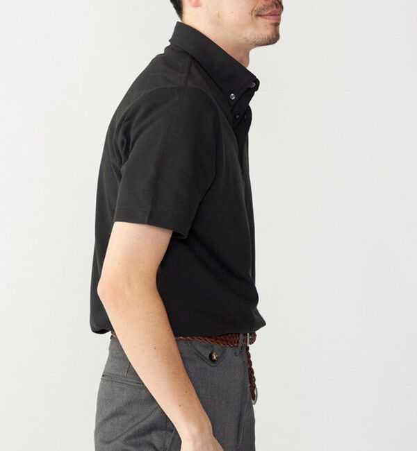 SHIPS「【WEB限定】SHIPS: 吸水速乾・UVケア Drymix（R）ワンポイントロゴ ボタンダウン ポロシャツ」|ポロシャツ|