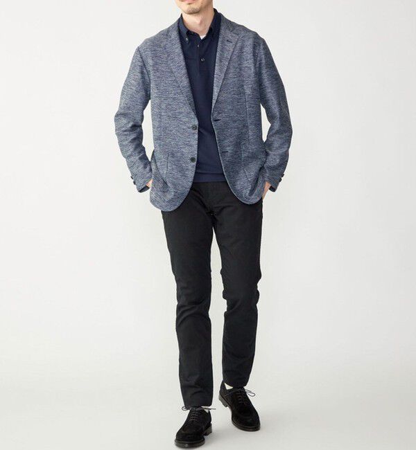 SHIPS「【WEB限定】SHIPS: 吸水速乾・UVケア Drymix（R）ワンポイントロゴ ボタンダウン ポロシャツ」|ポロシャツ|