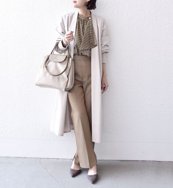 SHIPS for women「* リブ スリーブ ロング 羽織◇」|その他|