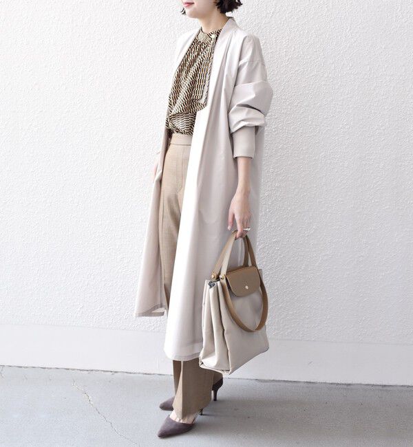 SHIPS for women「* リブ スリーブ ロング 羽織◇」|その他|