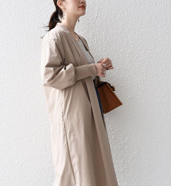SHIPS for women「* リブ スリーブ ロング 羽織◇」|その他|