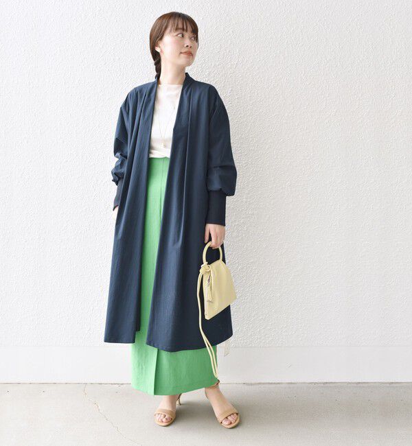 SHIPS for women「* リブ スリーブ ロング 羽織◇」|その他|