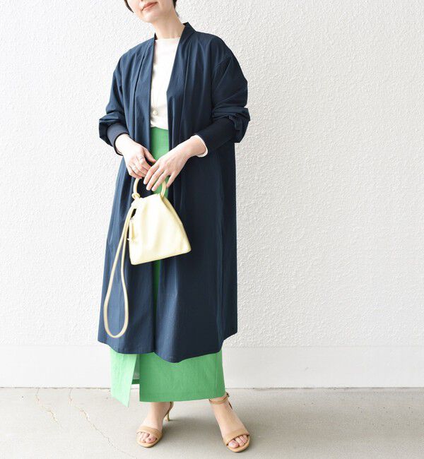 SHIPS for women「* リブ スリーブ ロング 羽織◇」|その他|