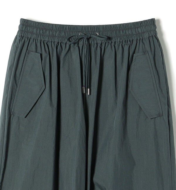 SHIPS for women「〈手洗い可能〉綿 ナイロン 裾 ドロスト パンツ◇」|その他|