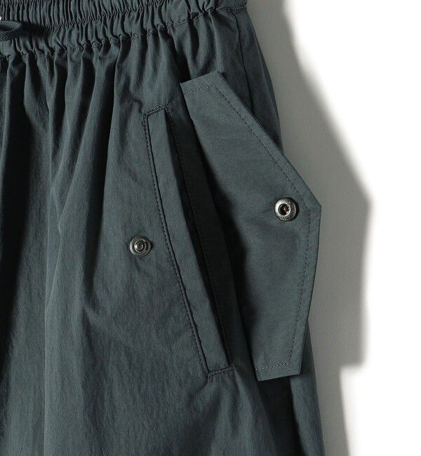 SHIPS for women「〈手洗い可能〉綿 ナイロン 裾 ドロスト パンツ◇」|その他|