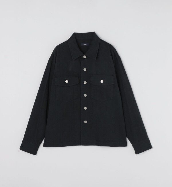 SHIPS「SHIPS: ミリタリー カバー シャツ ジャケット」|ミリタリージャケット|