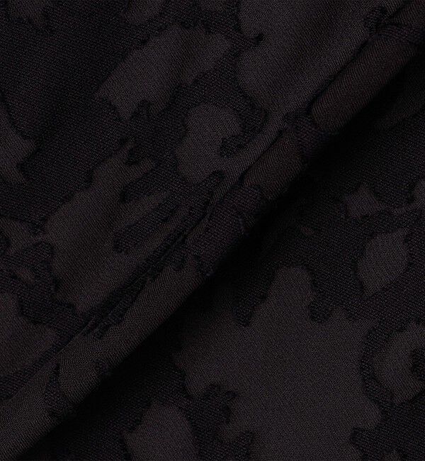 SHIPS for women「little black:2WAY ギャザー オパール レース ワンピース」|ドレス|