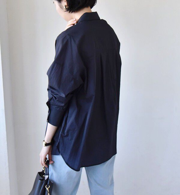 quaranciel「quaranciel:〈洗濯機可能〉シアー オーバー ポケット シャツ」|シャツ・ブラウス|