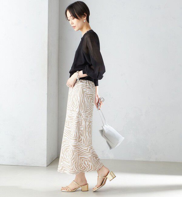 SHIPS for women「〈手洗い可能〉2WAY シアー カーディガン」|カーディガン|