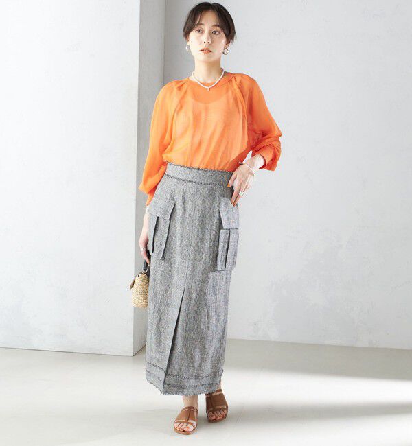 SHIPS for women「〈手洗い可能〉2WAY シアー カーディガン」|カーディガン|