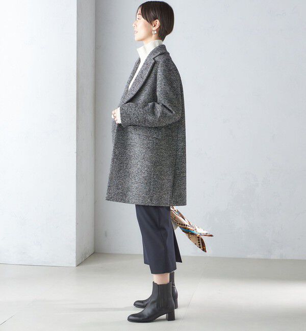 SHIPS for women「ツイード チェスター コート」|チェスターコート|