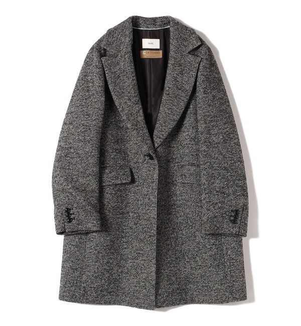 SHIPS for women「ツイード チェスター コート」|チェスターコート|