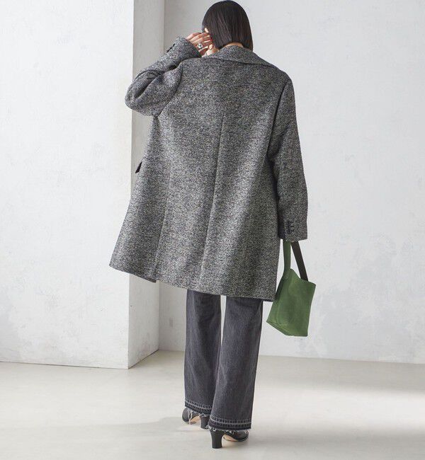 SHIPS for women「ツイード チェスター コート」|チェスターコート|