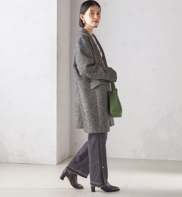 SHIPS for women「ツイード チェスター コート」|チェスターコート|