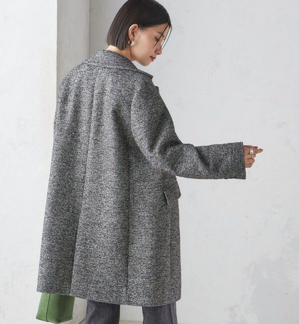 SHIPS for women「ツイード チェスター コート」|チェスターコート|