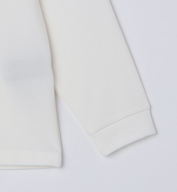 SHIPS「【WEB限定】SHIPS:〈抗菌・防臭〉ワンポイント ロゴ バーズアイ クルーネック 長袖 Tシャツ」|Tシャツ・カットソー|