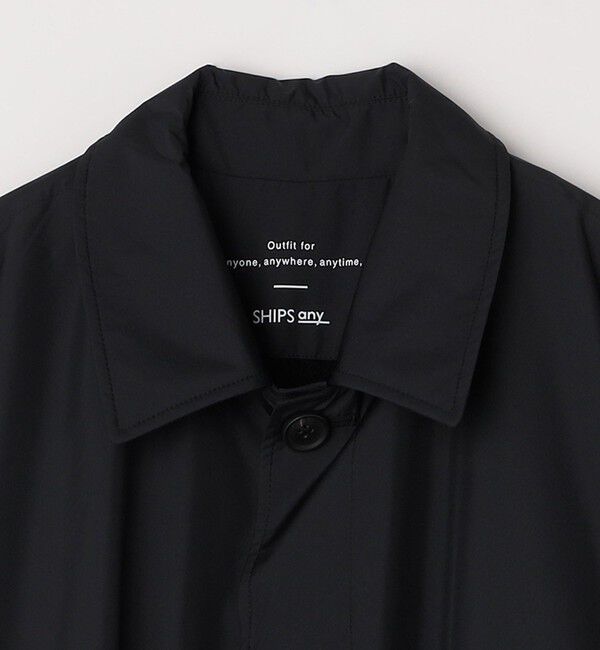 SHIPS any「SHIPS any:〈撥水〉PERTEX SHIELD(R) &times; OCTA(R) リラックス ステンカラー コート◇」|ステンカラーコート|