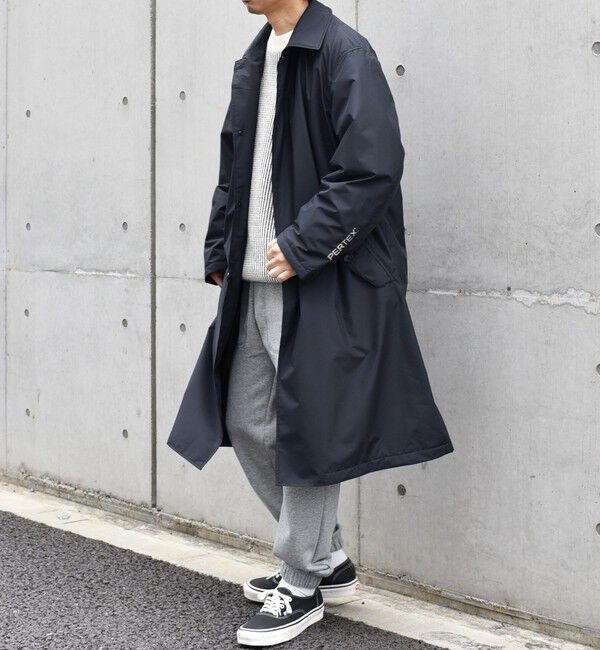 SHIPS any「SHIPS any:〈撥水〉PERTEX SHIELD(R) &times; OCTA(R) リラックス ステンカラー コート◇」|ステンカラーコート|