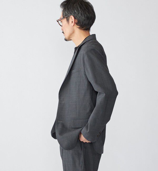 SHIPS「SHIPS:〈セットアップ対応〉TW ストレッチ ジャケット」|テーラードジャケット|