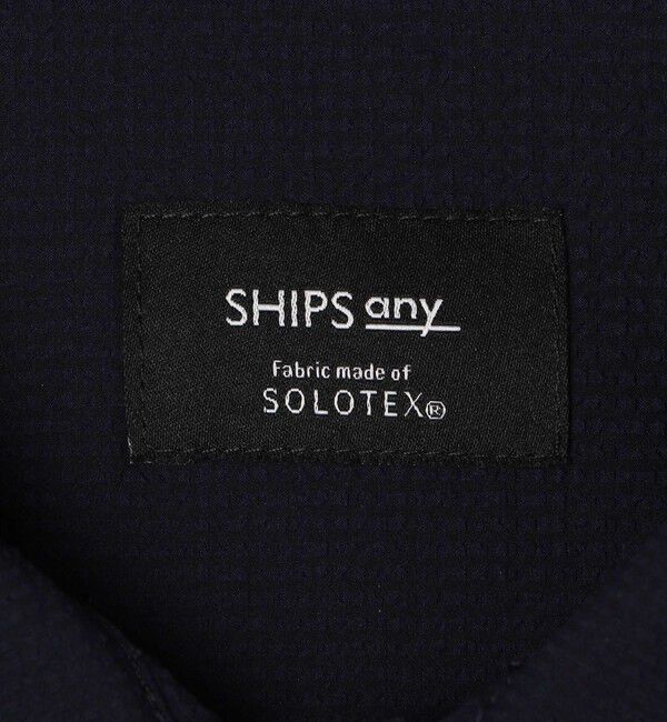 SHIPS any「SHIPS any:〈撥水/軽量/ストレッチ〉SOLOTEX(R) シアサッカー トラック ブルゾン 25SS(セットアップ対応)◇」|ブルゾン・スタジャン|