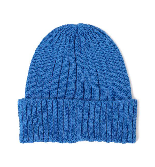 SHIPS any「SHIPS any:〈手洗い可能〉リネン/コットン ワンポイント ピスネーム ワッチキャップ」|ニット帽|