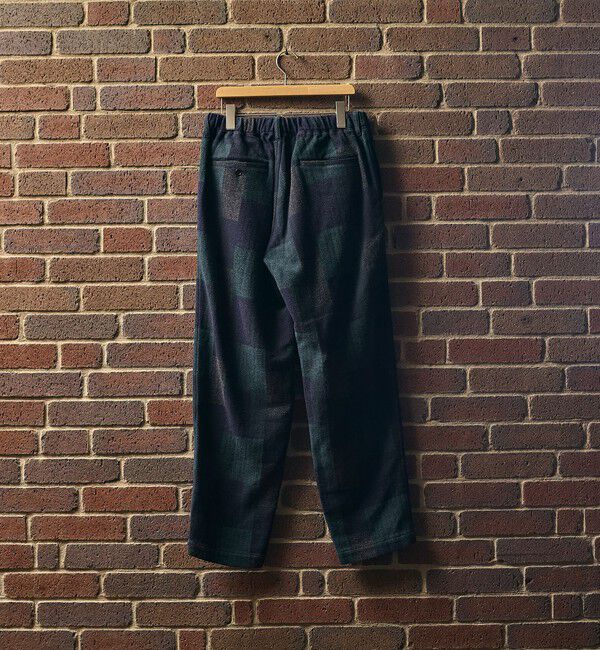 SHIPS「SHIPS: AUTHENTIC コットン ツイード イージーパンツ」|チノ|