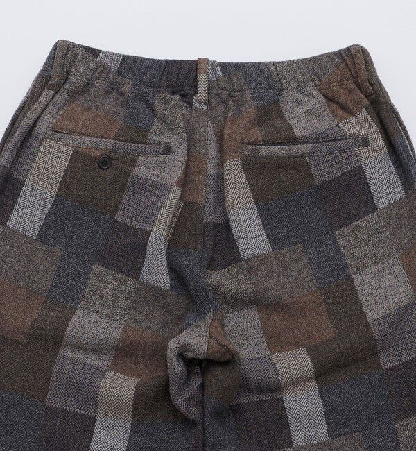 SHIPS「SHIPS: AUTHENTIC コットン ツイード イージーパンツ」|チノ|