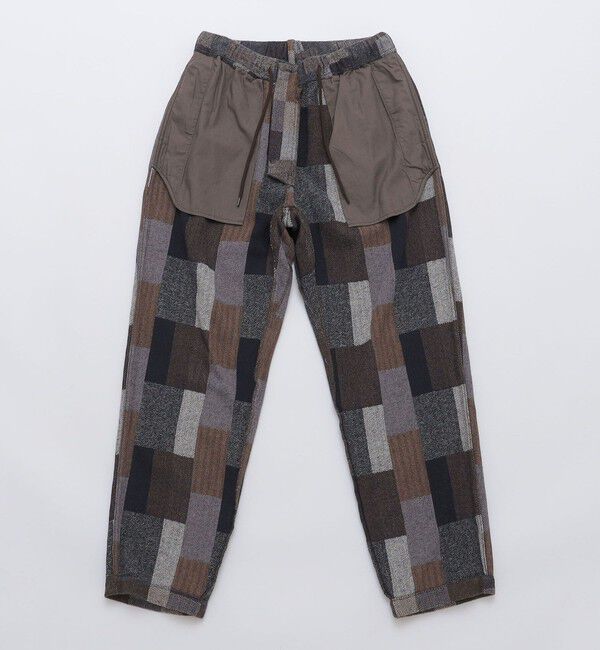 SHIPS「SHIPS: AUTHENTIC コットン ツイード イージーパンツ」|チノ|