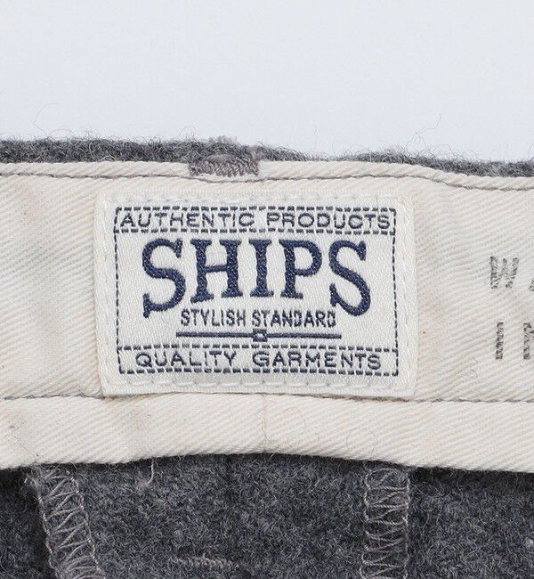 SHIPS「SHIPS: AUTHENTIC ウール チノ パンツ」|チノ|