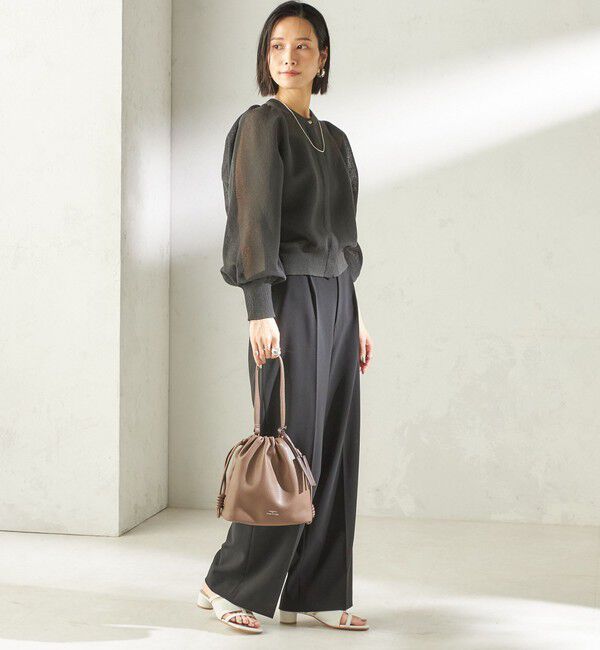 SHIPS for women「《予約》George Cinq:DRAWSTRING BAG（S）」|ショルダー・メッセンジャー|