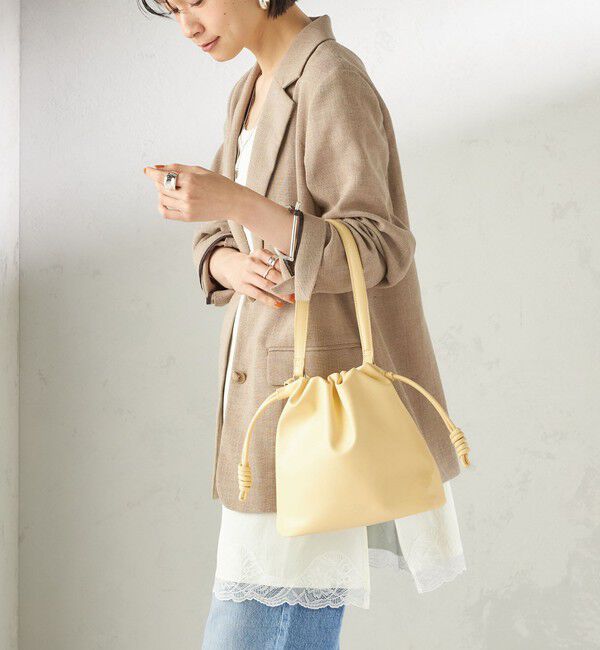 SHIPS for women「《予約》George Cinq:DRAWSTRING BAG（S）」|ショルダー・メッセンジャー|
