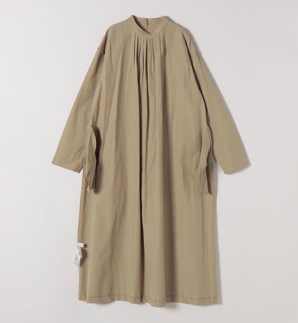 SHIPS any「《予約》SHIPS any:〈洗濯機可能〉タイプライター ボウタイ リボン シャツ ワンピース」|ワンピース|