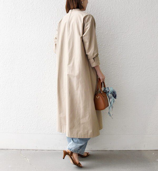 SHIPS any「《予約》SHIPS any:〈洗濯機可能〉タイプライター ボウタイ リボン シャツ ワンピース」|ワンピース|