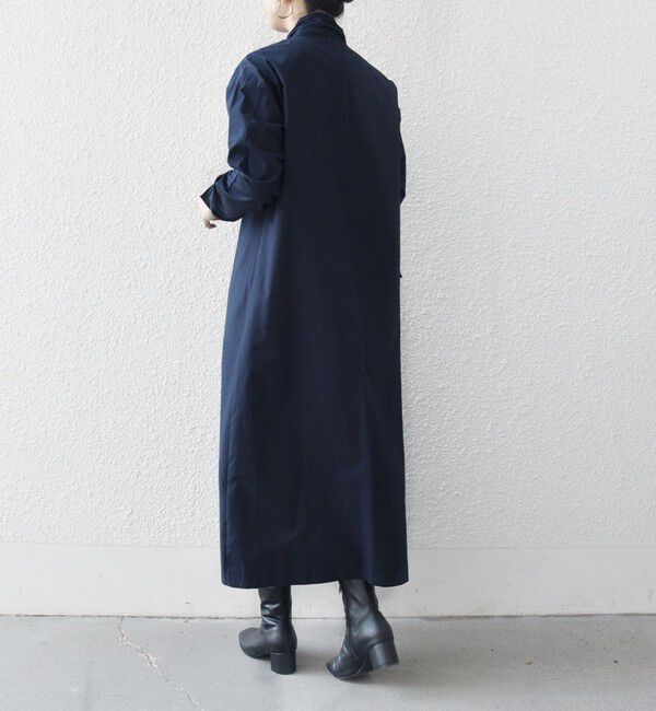 SHIPS any「《予約》SHIPS any:〈洗濯機可能〉タイプライター ボウタイ リボン シャツ ワンピース」|ワンピース|