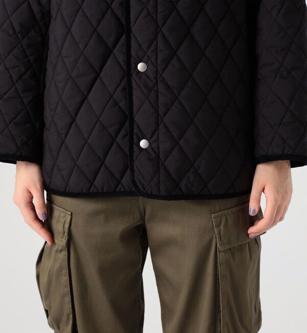 MACPHEE「キルティング クルーネックジャケット」|ブルゾン・スタジャン|