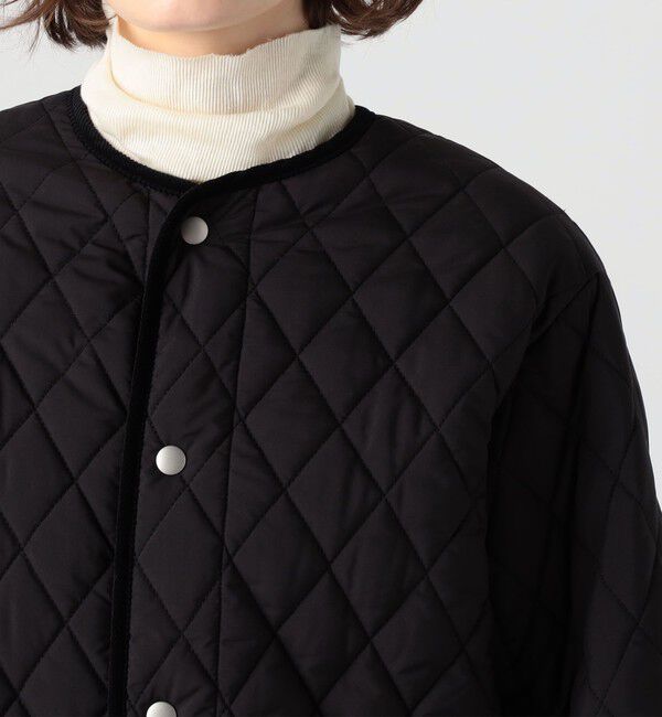 MACPHEE「キルティング クルーネックジャケット」|ブルゾン・スタジャン|
