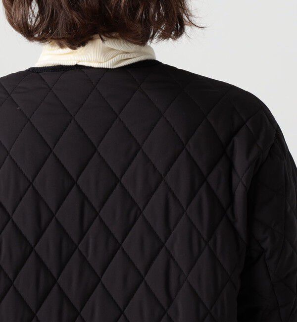 MACPHEE「キルティング クルーネックジャケット」|ブルゾン・スタジャン|
