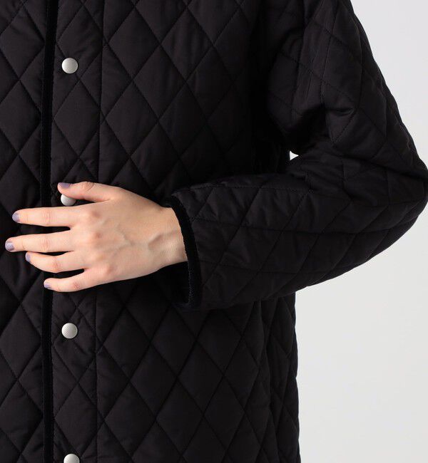 MACPHEE「キルティング クルーネックジャケット」|ブルゾン・スタジャン|