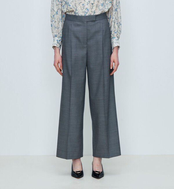 TOMORROWLAND collection「【一部WEB先行予約】シャイニーシャーク センタープレスワイドパンツ」|その他|