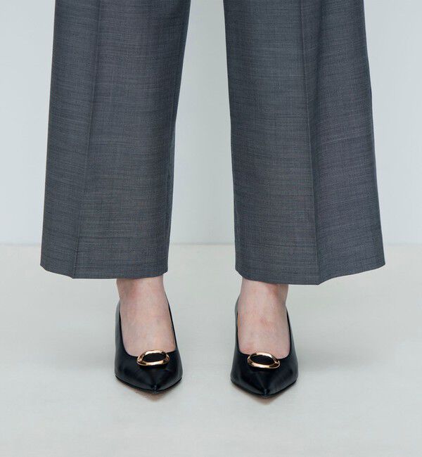 TOMORROWLAND collection「【一部WEB先行予約】シャイニーシャーク センタープレスワイドパンツ」|その他|