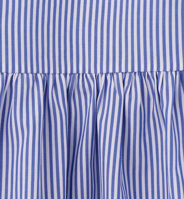 TOMORROWLAND BUYING WEAR「Evi Grintela Alma ストライプロングシャツワンピース」|ワンピース|