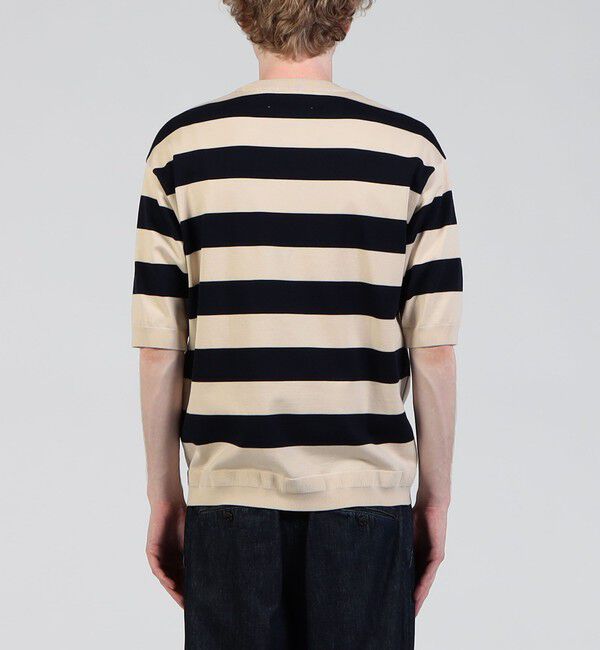 TOMORROWLAND MENS「TOMORROWLAND tricot コットンナイロン ニットTシャツ」|ニット・セーター|