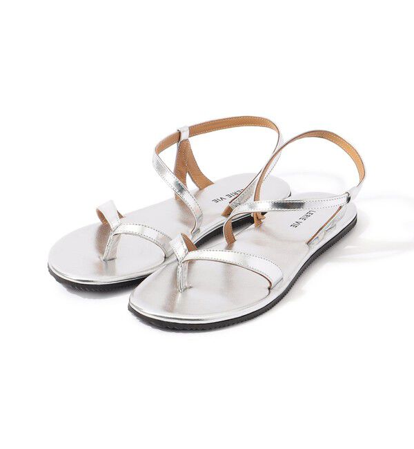 TOMORROWLAND GOODS「GALERIE VIE ベアサンダル」|サンダル|81 シルバー