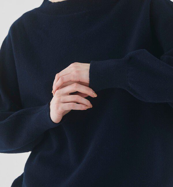 GALERIE VIE「ラムズウール ボートネックプルオーバー」|ニット・セーター|