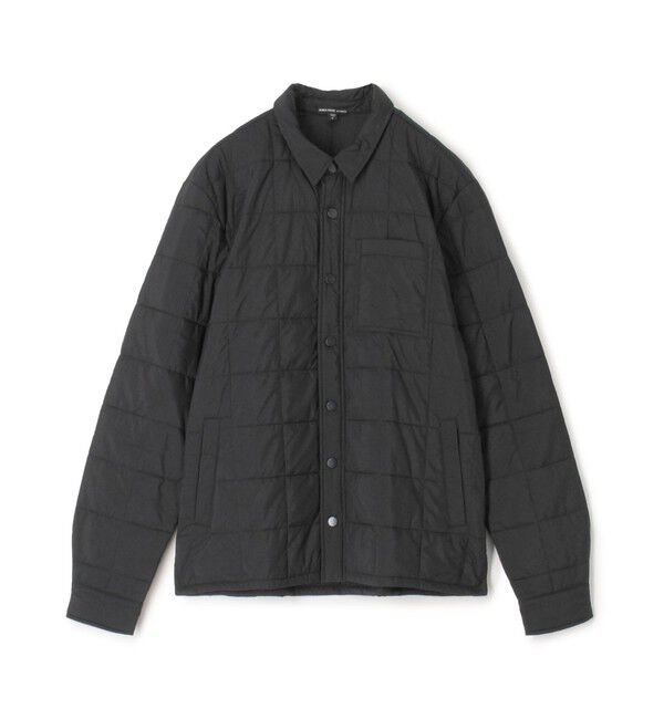 JAMES PERSE「キルティング シャツジャケット MLPL2124」|ブルゾン・スタジャン|19 ブラック