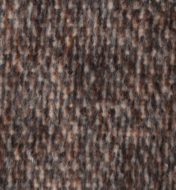 MACPHEE「モヘヤミックスシャギー ミニスカート」|台形|