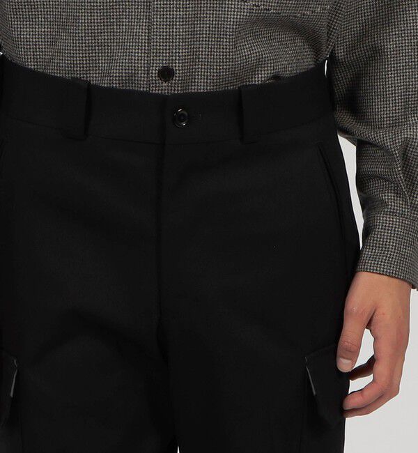 TOMORROWLAND MENS「キャバリーツイル カーゴパンツ」|カーゴ|